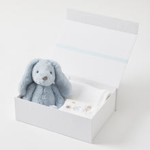 Load image into Gallery viewer, Jiggle & Giggle | Pale Blue Bunny Hamper Gift Set