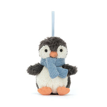 Load image into Gallery viewer, Jellycat Peanut Penguin Decoration front