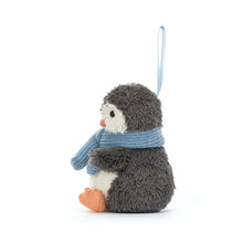 Load image into Gallery viewer, Jellycat Peanut Penguin Decoration side