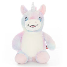 Load image into Gallery viewer, Personalised Pastel Rainbow Unicorn Cubby