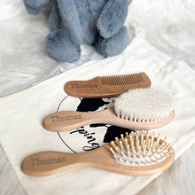 Load image into Gallery viewer, Personalised Baby Hair Brush Set | 3 Pieces |