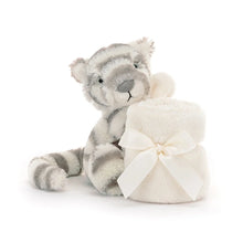 Load image into Gallery viewer, Personalised Jellycat Bashful Bunny - Snow Tiger Blankie Soother
