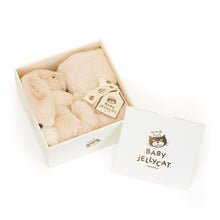 Load image into Gallery viewer, Personalised Jellycat Bashful Bunny - Blankie Soother Luxe Willow in Gift Box