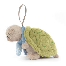 Load image into Gallery viewer, Jellycat Timmy Turtle Decoration side