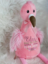 Load image into Gallery viewer, Personalised Flamingo teddy