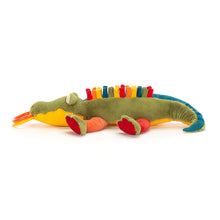 Load image into Gallery viewer, Jellycat Happihoop Croc Activity Toy