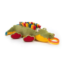 Load image into Gallery viewer, Jellycat Happihoop Croc Activity Toy