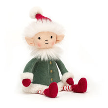 Load image into Gallery viewer, Jellycat Leffy Christmas Elf | Small