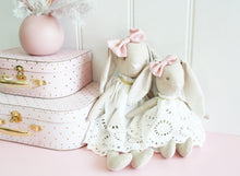 Load image into Gallery viewer, Personalised Alimrose Mummy Broderie Bunny - 40cm