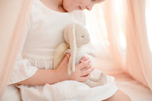 Load image into Gallery viewer, Personalised Alimrose Mini Angel Bunny Ivory 27c