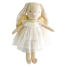 Load image into Gallery viewer, Personalised Alimrose Mini Angel Bunny Ivory 27cm