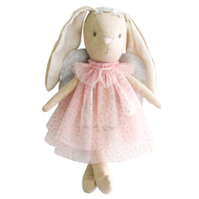 Load image into Gallery viewer, Personalised Alimrose Mini Angel Bunny Pink 27cm