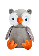 Load image into Gallery viewer, Personalised Grey Owl Cubby