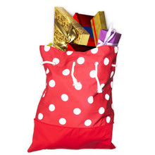 Load image into Gallery viewer, Personalised Santa Sack | White Dot