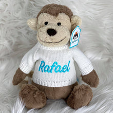 Load image into Gallery viewer, Personalised Jellycat Sweater Jumper - Ivory White
