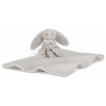 Load image into Gallery viewer, Personalised Jellycat Bashful Bunny - Blankie Soother Silver