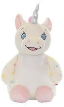 Load image into Gallery viewer, Personalised Spotty Unicorn Cubby