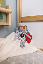 Load image into Gallery viewer, Alimrose Hero Mini Bunny Navy Star