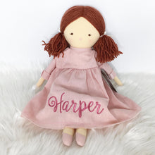Load image into Gallery viewer, Personalised Alimrose Matilda Doll 45cm Pink