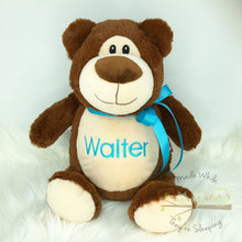 Load image into Gallery viewer, Personalised Brown Bear Cubby