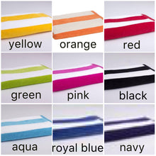Load image into Gallery viewer, Personalised Striped Beach Towel