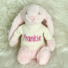 Load image into Gallery viewer, Personalised Jellycat Sweater Jumper - Ivory White