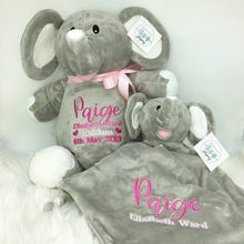 Load image into Gallery viewer, Personalised Grey Elephant