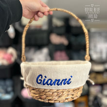Load image into Gallery viewer, Personalised Easter Basket | Natural