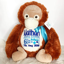 Load image into Gallery viewer, Personalised Orangutan Cubby
