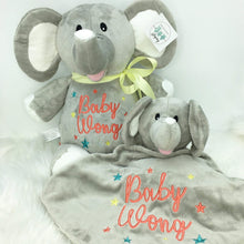 Load image into Gallery viewer, Personalised Grey Elephant
