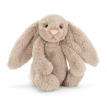 Load image into Gallery viewer, Personalised Beige Brown Tan Jellycat Bashful Bunny Medium