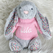 Load image into Gallery viewer, Personalised Jellycat Sweater Jumper - Pink