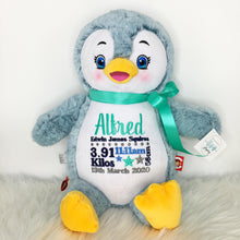 Load image into Gallery viewer, Personalised Penguin Cubby
