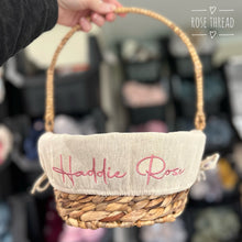 Load image into Gallery viewer, Personalised Easter Basket | Natural