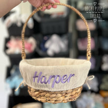 Load image into Gallery viewer, Personalised Easter Basket | Natural