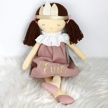 Load image into Gallery viewer, Personalised Alimrose Joni Doll 40cm Blush
