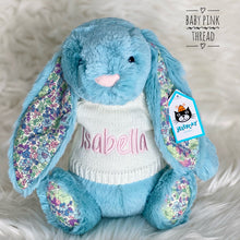 Load image into Gallery viewer, Personalised Jellycat Sweater Jumper - Ivory White