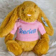 Load image into Gallery viewer, Personalised Jellycat Sweater Jumper - Pink