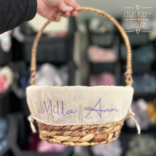 Load image into Gallery viewer, Personalised Easter Basket | Natural