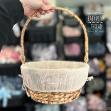 Load image into Gallery viewer, Personalised Easter Basket | Natural