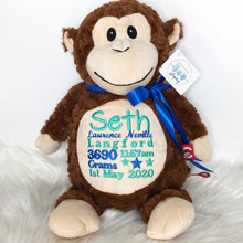 Load image into Gallery viewer, Personalised Monkey Cubby