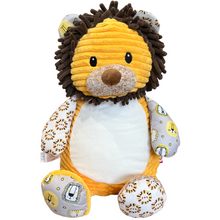 Load image into Gallery viewer, Personalised Harlequin Lion Cubby
