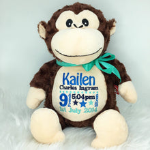 Load image into Gallery viewer, Personalised Monkey Cubby