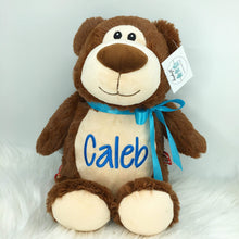 Load image into Gallery viewer, Personalised Brown Bear Cubby