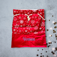 Load image into Gallery viewer, Personalised Santa Sack | Snow Flake