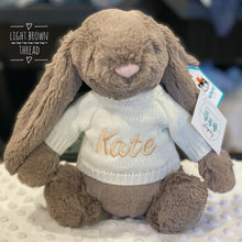 Load image into Gallery viewer, Personalised Jellycat Sweater Jumper - Ivory White