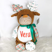 Load image into Gallery viewer, Personalised Harlequin Reindeer Winter