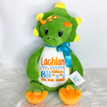 Load image into Gallery viewer, Personalised Dinosaur Teddy