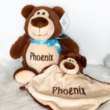 Load image into Gallery viewer, Personalised Brown Bear Cubby