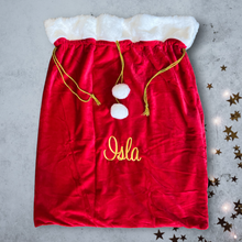 Load image into Gallery viewer, Personalised Santa Sack | Red